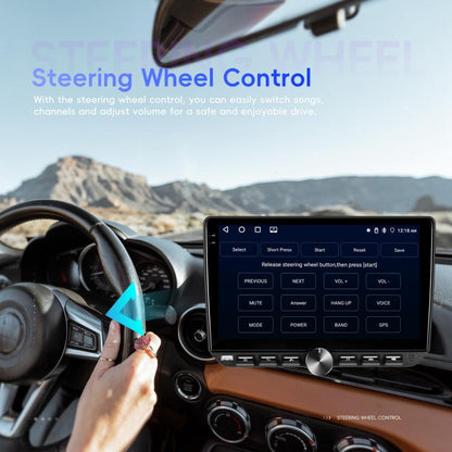 10 inch Screen Android 15 Car Navigation Audio Video Integrated Machine, Standard, Standard+AHD+Microphone