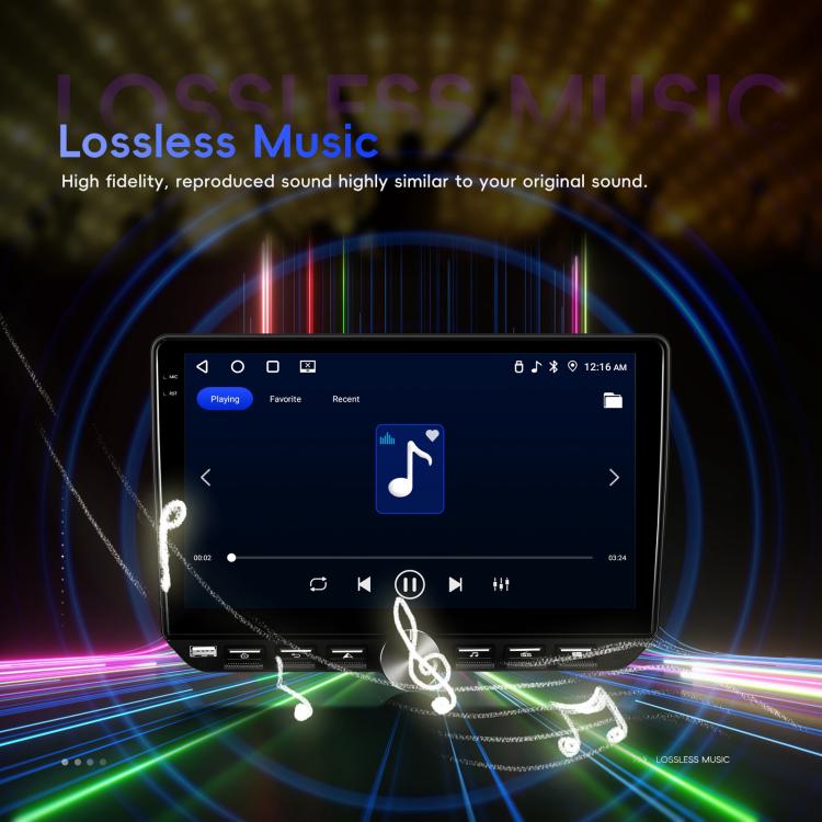 10 inch Screen Android 15 Car Navigation Audio Video Integrated Machine, Standard, Standard+AHD+Microphone