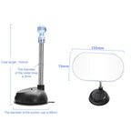 Car Suction Cup Type Wide-angle Rearview Auxiliary Mirror, Suction Cup Type