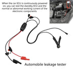 Car Leakage Tester Parasitic Current Tester Automobile Electrical System Diagnostic Tool, ZK-119