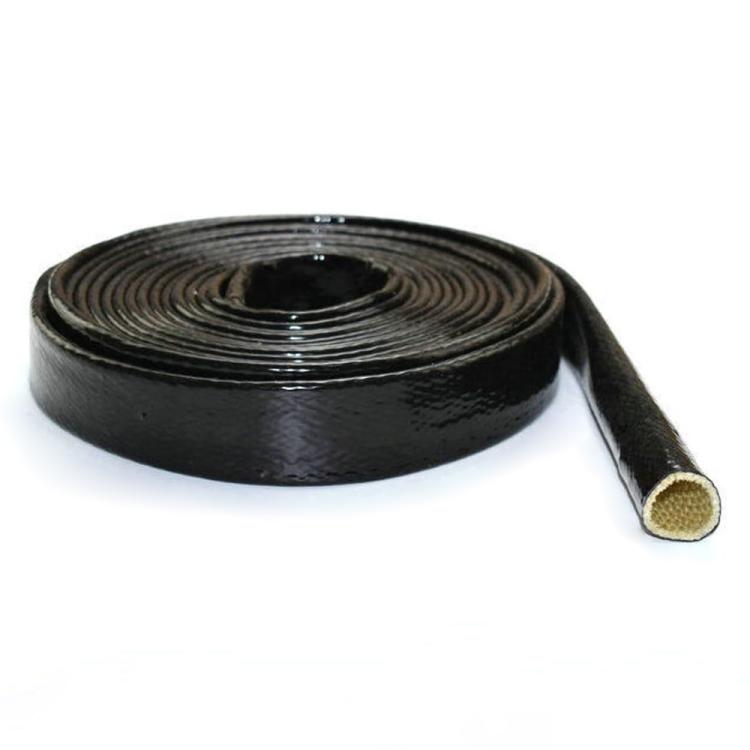 Silicone Fiberglass Fireproof Heat Shield Protective Sleeve Car Line Insulation Protection Cover, 1m Length, 10mm, 12mm, 16mm, 19mm