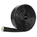 Silicone Fiberglass Fireproof Heat Shield Protective Sleeve Car Line Insulation Protection Cover, 1m Length, 10mm, 12mm, 16mm, 19mm
