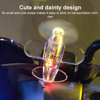 Small Airplane Shaped Motorcycle LED Colored Atmosphere Lights