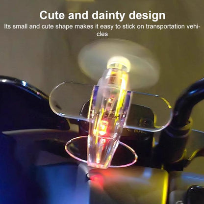 Small Airplane Shaped Motorcycle LED Colored Atmosphere Lights