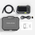 TESLONG NTS500 Industrial Pipeline Endoscope with 5 inch HD Screen, 7.6mm Single Lens / 1m, 3.9mm Lens / 3m, 5.5mm Single Lens / 1m, 7.6mm Single Lens / 5m, 8mm Dual Lens / 1m, 3.9mm Single Lens / 1m, 5.5mm Dual Lens / 1m, 7.6mm Single Lens / 3m       ...