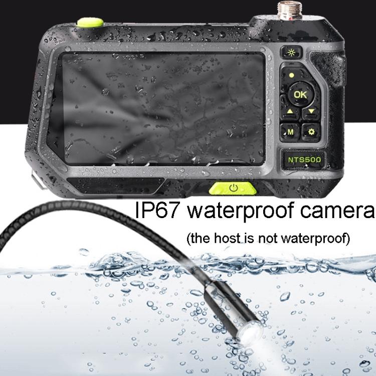TESLONG NTS500 Industrial Pipeline Endoscope with 5 inch HD Screen, 7.6mm Single Lens / 1m, 3.9mm Lens / 3m, 5.5mm Single Lens / 1m, 7.6mm Single Lens / 5m, 8mm Dual Lens / 1m, 3.9mm Single Lens / 1m, 5.5mm Dual Lens / 1m, 7.6mm Single Lens / 3m       ...