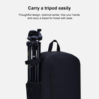 Cwatcun D6 Large II Camera Backpack Outdoor Waterproof Nylon DSLR Photography Bag, 32 x 17 x 41.5cm
