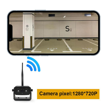 Magnetic Solar 2.4G Wireless WiFi Car Rear View Reversing Camera with Remote Control Switch, Car Rear View Reversing Camera