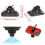1080P 5 inch HD Display Screen Side Front Blind Spot Camera Image Assistance System Kit, Side Front Blind Spot Camera