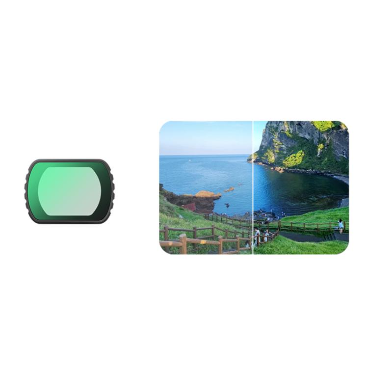 For DJI Osmo Pocket 3 Camera Lens Filter, 0.72X Wide Lens, Black Mist 1/4, ND8, NIGHT, UV, Adjustable CPL, VND1-5, VND6-10, Adjustable STAR