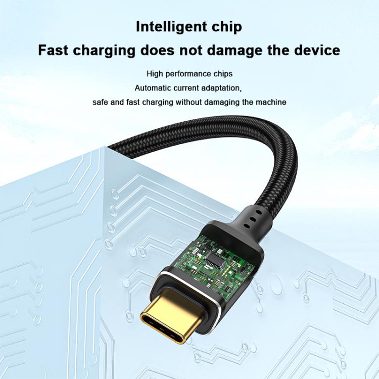 DOONJIEY DJUSB519GR 120Gbps Type-C 16K HD Projection Conversion Cable, DJUSB519GR