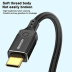 DOONJIEY DJUSB519GR 120Gbps Type-C 16K HD Projection Conversion Cable, DJUSB519GR