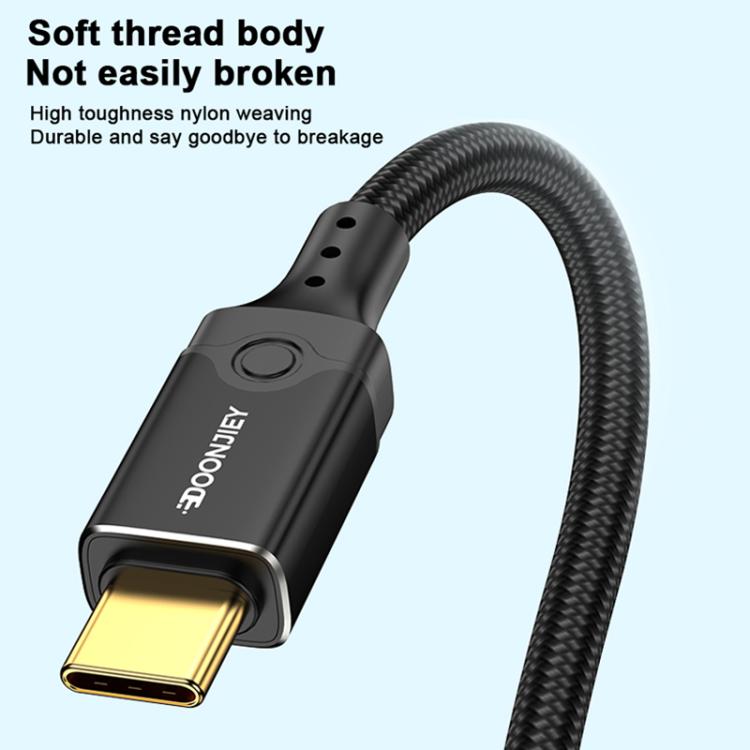 DOONJIEY DJUSB519GR 120Gbps Type-C 16K HD Projection Conversion Cable, DJUSB519GR