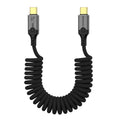 DOONJIEY DJUSB510GR 80Gbps Type-C 16K HD Projection Spring Conversion Cable, DJUSB510GR