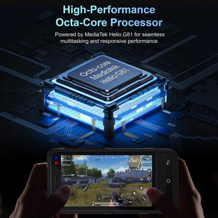 UNIWA F400 PoC Walkie Talkie Rugged Phone, Night Vision, 4GB+64GB, 4.0 inch Android 15  Mediatek Helio G81 Octa Core, Network: 4G, SOS, NFC, EU Plug, US Plug, UK Plug, AU Plug