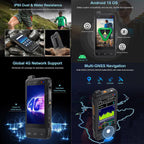 UNIWA F400 PoC Walkie Talkie Rugged Phone, Night Vision, 4GB+64GB, 4.0 inch Android 15  Mediatek Helio G81 Octa Core, Network: 4G, SOS, NFC, EU Plug, US Plug, UK Plug, AU Plug