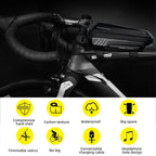 WILD MAN E5S Mountain Bicycle Front Bag EVA Hard Shell Bag, E5S