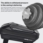 WILD MAN ES5 Basic Mountain Bicycle EVA Hard Shell Bag Bike Front Top Tube Bag, ES5