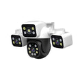ESCAM PT223 3x4MP HD Motion Detection WiFi Three-screen PTZ IP Camera, EU Plug, US Plug, UK Plug, AU Plug