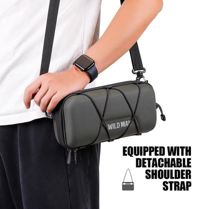 WILD MAN GD8 Mountain Bicycle EVA Hard Shell Handlebar Bag, GD8