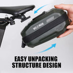 WILD MAN GD700 Mountain Bicycle EVA Hard Shell Bag Bike Seat Bag, GD700