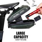 WILD MAN GD700 Mountain Bicycle EVA Hard Shell Bag Bike Seat Bag, GD700