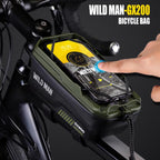 WILD MAN GX200 Mountain Bicycle EVA Hard Shell Bag Bike Front Fixing bracket, GX200