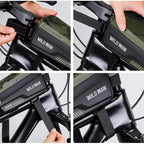 WILD MAN GX200 Mountain Bicycle EVA Hard Shell Bag Bike Front Fixing bracket, GX200