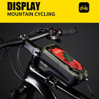 WILD MAN GX220X Mountain Bicycle EVA Hard Shell Bag Bike Front Quick Release Bracket, GX220X