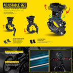 WILD MAN GX330 Mountain Bicycle Mobile Phone Holder EVA Hard Shell Handlebar Bag, GX330