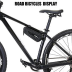 WILD MAN M40 Mountain Bicycle Front Beam Triangle Bag TPU Carbon Fiber Hard Shell Bag Cycling Equipment, M40