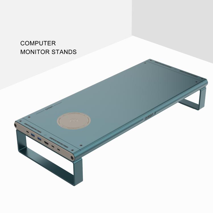 Onten OTN-95209 Computer Laptop Monitor Riser Holder, with Wireless Charging