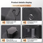 Car Water Cup Holder Seat Back Dual Hanger Hook