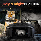 FNIRSI NVS-40 Small Portable Outdoor 4K Full Color HD Infrared Binocular Night Vision Device, NVS-40