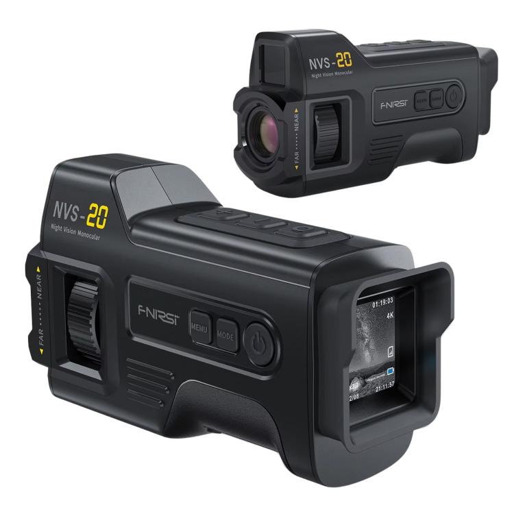 FNIRSI NVS-20 Small Portable Outdoor 4K Full Color HD Infrared Night Vision Device, NVS-20