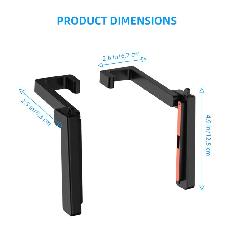 For Nintendo Switch 2 JYS-NS2299 2 in 1 Adjustable Car Game Console Holder