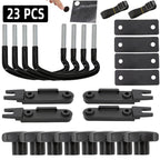 Car Roof Luggage Box Fixing Installation Accessories Roof U-bolt U-hook Clamp Kit, Car Roof Luggage U-bolt Clamp Kit