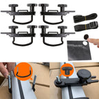 Car Roof Luggage Box Fixing Installation Accessories Roof U-bolt U-hook Clamp Kit, Car Roof Luggage U-bolt Clamp Kit