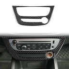 Carbon Fiber Car Air Conditioner Panel A Decorative Sticker for Renault Fluence 2009-2017 / Megane 2008-2016, Left and Right Driver, Air Conditioner Panel A