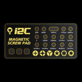 i2C SCO Full Adsorption Magnetic Screw Plate, i2C SCO(Black), i2C SCO(Red)