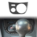 Carbon Fiber Car Water Cup Panel Decorative Sticker for SEAT Leon 2005-2012, Water Cup Panel, Left Driver, Water Cup Panel, Right Driver