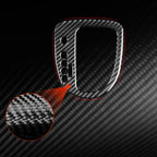 Carbon Fiber Car Gear Position Panel Decorative Sticker for SEAT Leon 2005-2012, Gear Position Panel, Left Driver, Gear Position Panel, Right Driver