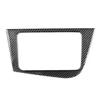 Carbon Fiber Car Center Console Panel Decorative Sticker for SEAT Leon 2005-2012, Center Console Panel, Left Driver, Center Console Panel, Right Driver
