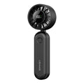 USAMS ZB352 Digital Display Folding Handheld Mini Fan, ZB352 (Black), ZB352 (Beige)