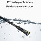TESLONG MS450 4.5 Inch Large Screen Endoscope Auto Repair Tools, 8mm Dual Lens / 3m, 8mm Dual Lens / 10m, 8mm Dual Lens / 15m