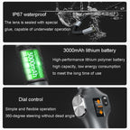 TESLONG TD500 5 Inch HD Large Screen Dual Steering Endoscope Supports Wi-Fi 1.55m Cable Length, 6.5mm Single Lens, 6.5mm Dual Lens, 3.9mm Single Lens