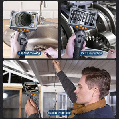 TESLONG TD500 5 Inch HD Large Screen Dual Steering Endoscope Supports Wi-Fi 1.55m Cable Length, 6.5mm Single Lens, 6.5mm Dual Lens, 3.9mm Single Lens