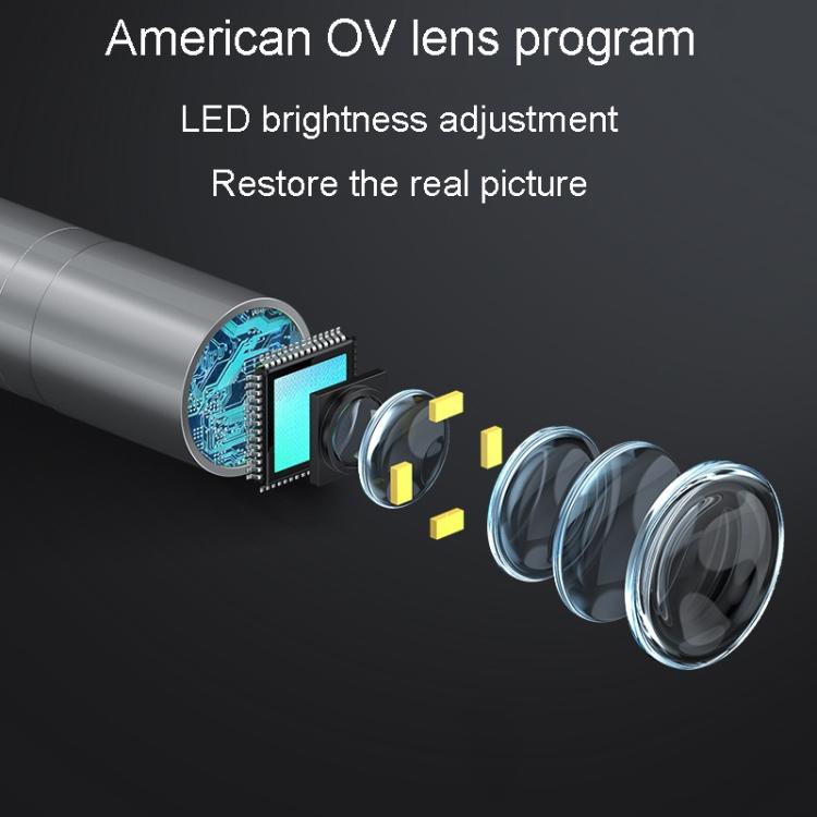 TESLONG TD500 5 Inch HD Large Screen Dual Steering Endoscope Supports Wi-Fi 1.55m Cable Length, 6.5mm Single Lens, 6.5mm Dual Lens, 3.9mm Single Lens
