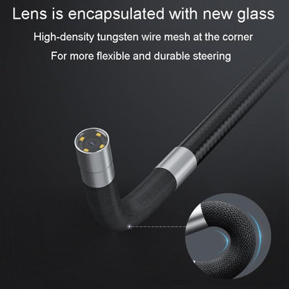 TESLONG TD500 5 Inch HD Large Screen Dual Steering Endoscope Supports Wi-Fi 1.55m Cable Length, 6.5mm Single Lens, 6.5mm Dual Lens, 3.9mm Single Lens
