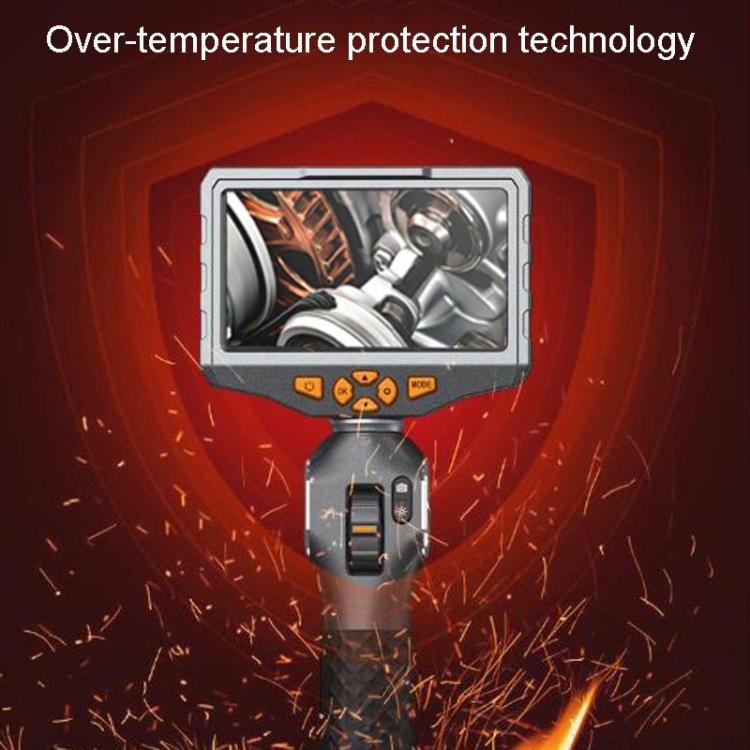 TESLONG TD500 5 Inch HD Large Screen Dual Steering Endoscope Supports Wi-Fi 1.55m Cable Length, 6.5mm Single Lens, 6.5mm Dual Lens, 3.9mm Single Lens